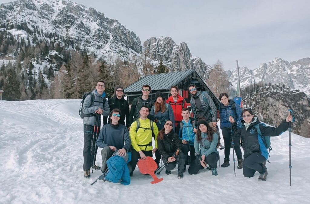 PARTE IL GRUPPO GIOVANI DEL C.A.I. IVREA